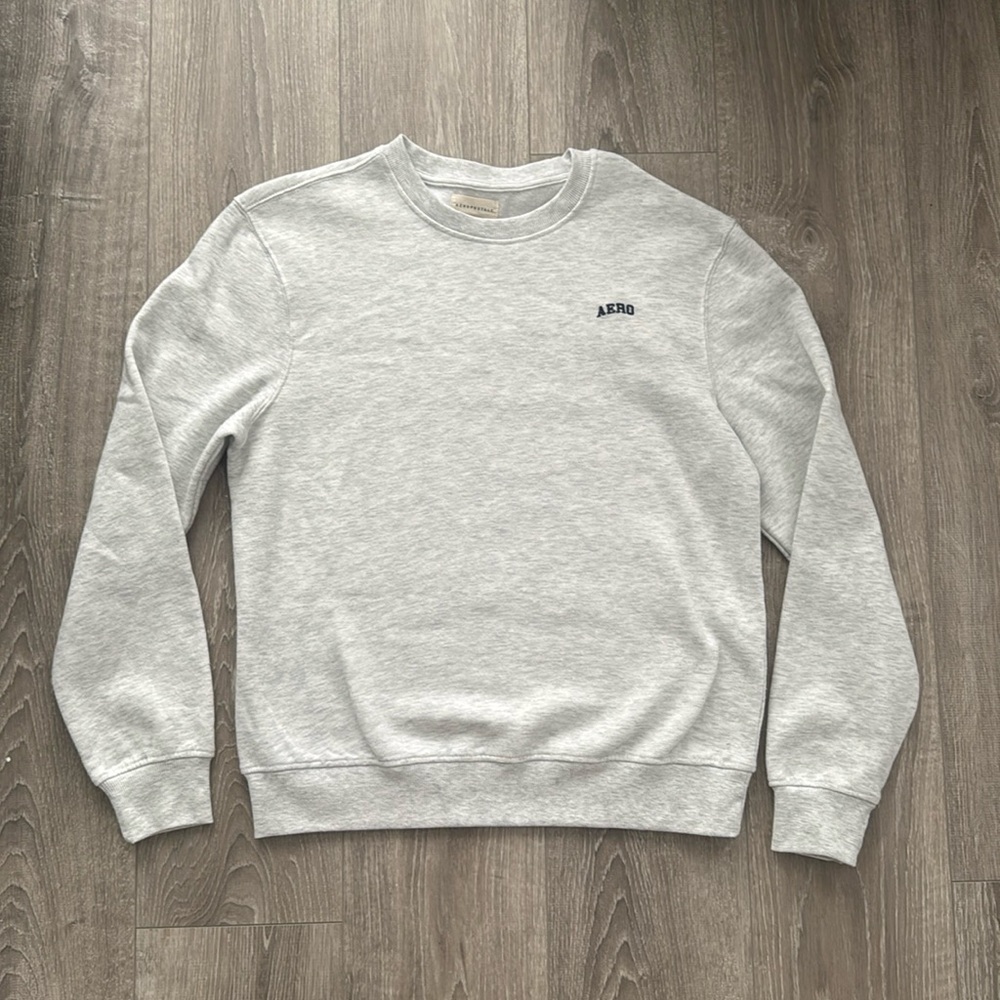 EMBROIDERED Aeropostale  LOGO CREWNECK Sweater (NEW)